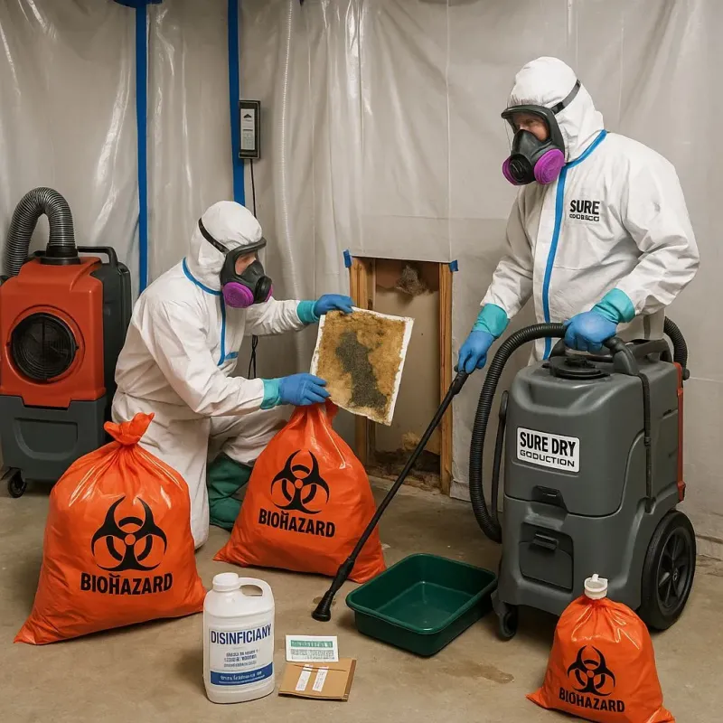 Contaminated Water Handling Protocols process in Farmers Loop, AK